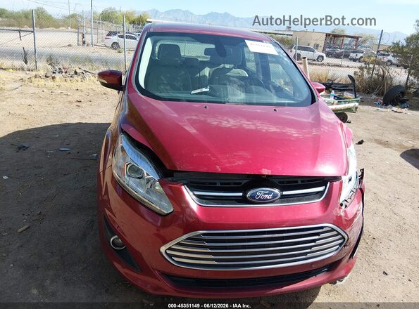 1FADP5FU5HL110384 2017 FORD C-MAX ENERGI Red Vista del salpicadero
