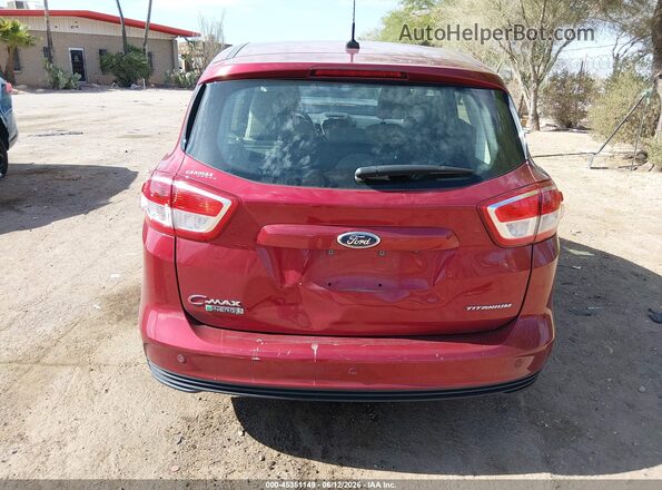 1FADP5FU5HL110384 2017 FORD C-MAX ENERGI Red 