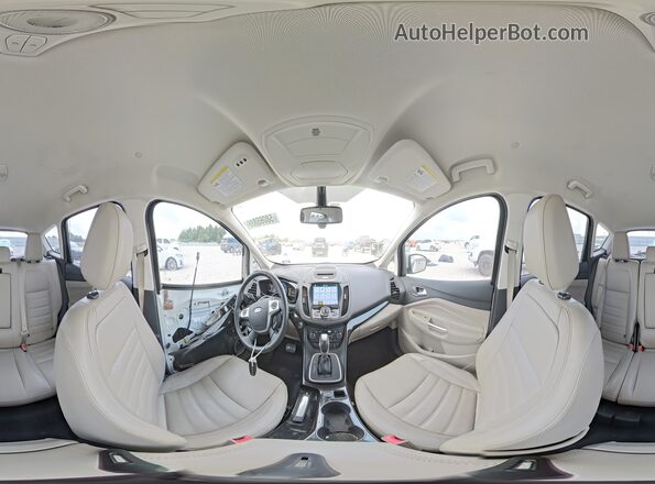 1FADP5FU9HL107875 2017 FORD C-MAX White Панорамний вид салону 360°