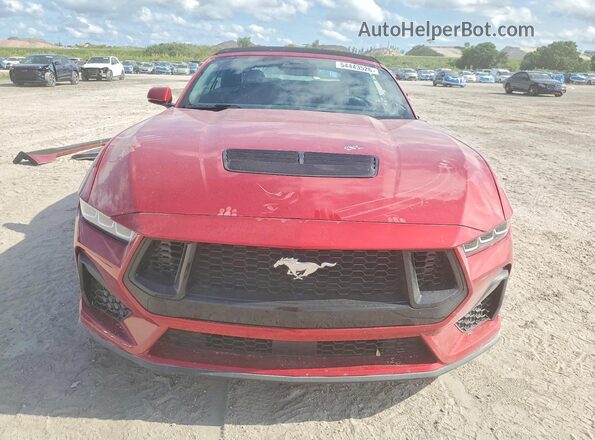 1FAGP8FF4R5104727 2024 FORD MUSTANG Red Front view