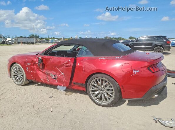 1FAGP8FF4R5104727 2024 FORD MUSTANG Red Rear left