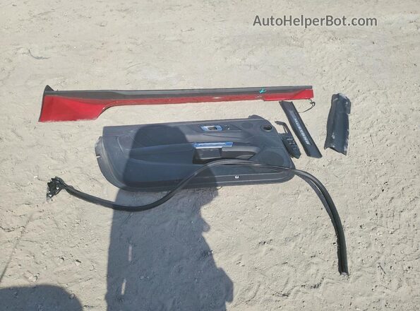 1FAGP8FF4R5104727 2024 FORD MUSTANG Red Engine compartment view