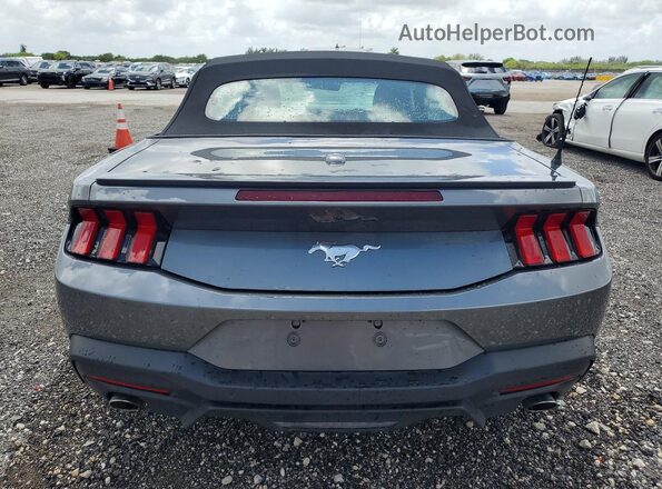 1FAGP8UH0S5120708 2025 FORD MUSTANG Gray Вид ззаду