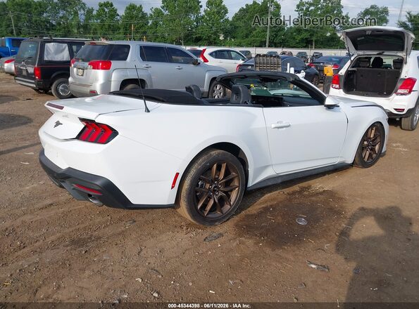 1FAGP8UH2T5103765 2026 FORD MUSTANG White უკანა მარჯვენა