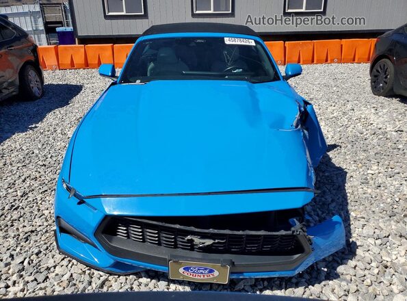 1FAGP8UH3R5119997 2024 FORD MUSTANG Синий Вид спереди