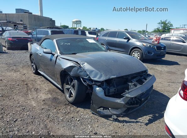 1FAGP8UH4R5122908 2024 FORD MUSTANG Gray Vista frontal