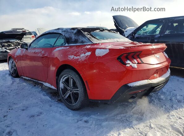 1FAGP8UH5R5133545 2024 FORD MUSTANG Red Rear left