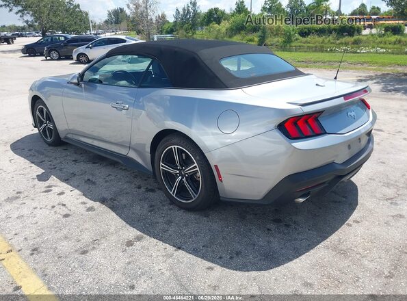1FAGP8UH5S5111258 2025 FORD MUSTANG Silver უკანა მარცხენა