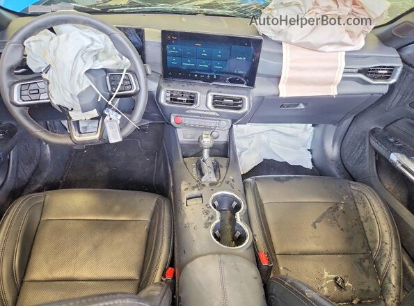1FAGP8UH5T5111813 2026 FORD MUSTANG Blue Dashboard view