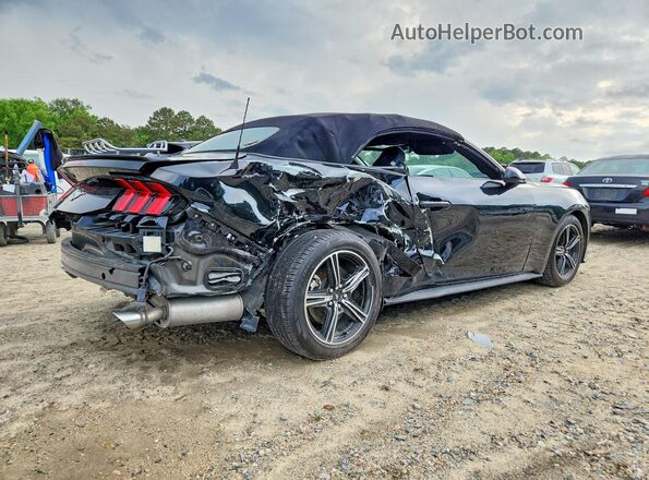 1FAGP8UH7R5126726 2024 FORD MUSTANG Черный Задняя правая четверть