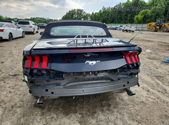 1FAGP8UH7R5126726 2024 FORD MUSTANG Черный Вид сзади