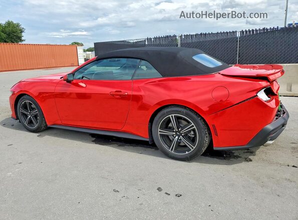 1FAGP8UH7S5111360 2025 FORD MUSTANG Red Tył lewy