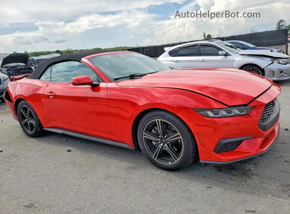 1FAGP8UH7S5111360 2025 FORD MUSTANG Red Przód prawy
