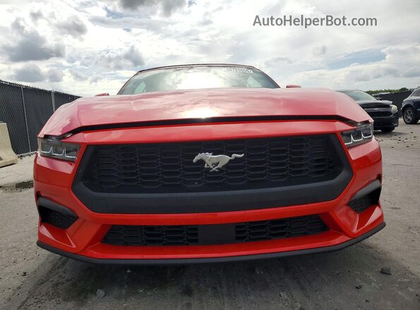 1FAGP8UH7S5111360 2025 FORD MUSTANG Red Widok z przodu