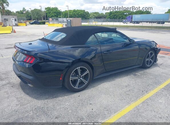 1FAGP8UH9S5111005 2025 FORD MUSTANG Black Tył prawy