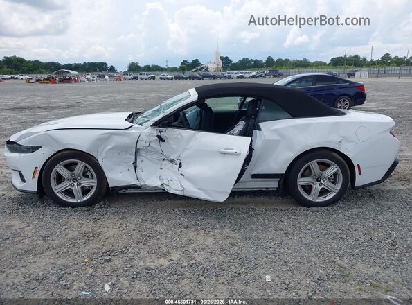 1FAGP8UHXT5115758 2026 FORD MUSTANG White Սալոնի 360 աստիճան տեսք