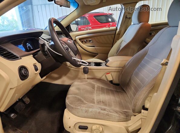 1FAHP2D80HG132355 2017 FORD TAURUS Black Vista interior delantera