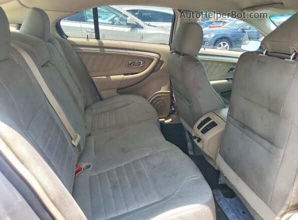 1FAHP2D82GG129259 2016 FORD TAURUS Silver Вид задніх сидінь