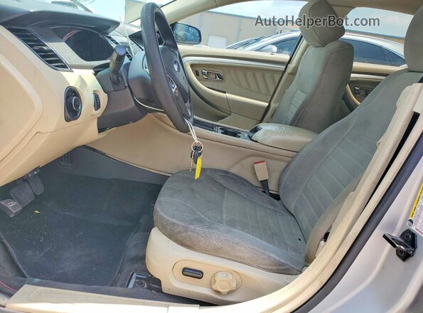 1FAHP2D82GG129259 2016 FORD TAURUS Silver Вид салону спереду