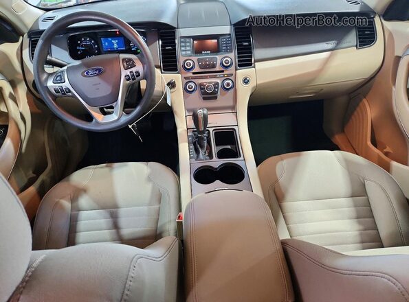 1FAHP2D84JG118741 2018 FORD TAURUS Silver წინა პანელის ხედი