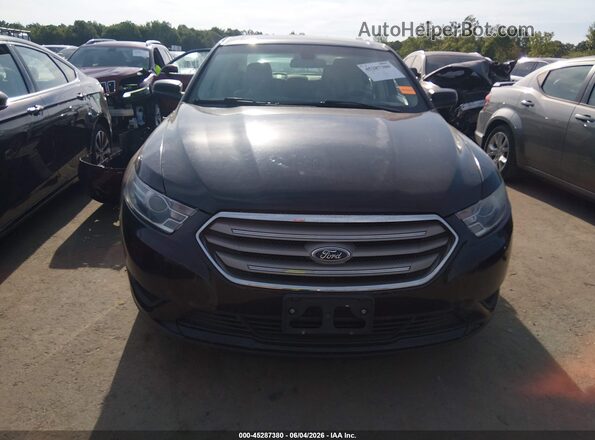 1FAHP2D85HG113395 2017 FORD TAURUS Черный Вид щитка приборов