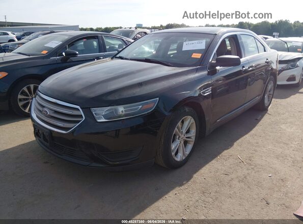1FAHP2D85HG113395 2017 FORD TAURUS Черный Передняя левая четверть