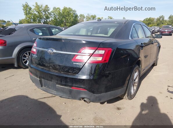 1FAHP2D85HG113395 2017 FORD TAURUS Черный Задняя правая четверть