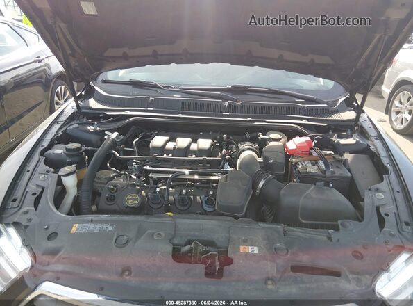 1FAHP2D85HG113395 2017 FORD TAURUS Черный Вид сзади