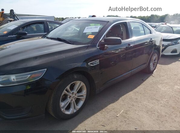 1FAHP2D85HG113395 2017 FORD TAURUS Черный Вид спереди