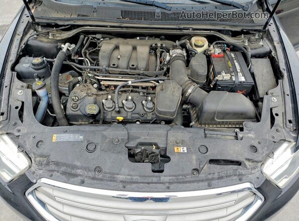 1FAHP2D87HG105301 2017 FORD TAURUS Black Սալոնի հետևի տեսք