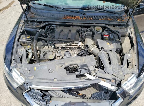 1FAHP2D87HG142848 2017 FORD TAURUS Black Widok wnętrza z tyłu