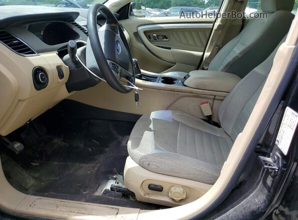 1FAHP2D87HG142848 2017 FORD TAURUS Black Widok wnętrza z przodu