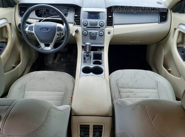 1FAHP2D87HG142848 2017 FORD TAURUS Black Widok deski rozdzielczej