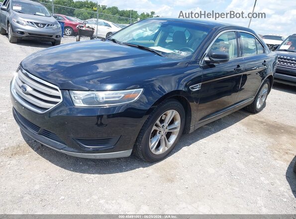 1FAHP2D95HG133610 2017 FORD TAURUS Black Передня ліва чверть