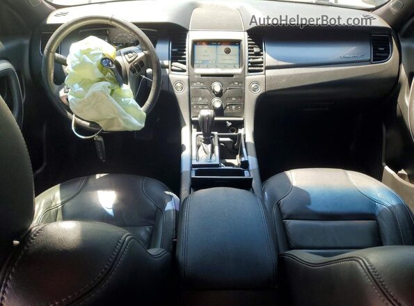 1FAHP2E80HG144438 2017 FORD TAURUS Черный Вид панели приборов