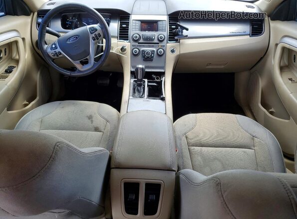 1FAHP2E81GG137934 2016 FORD TAURUS White Առջևի վահանակի տեսք