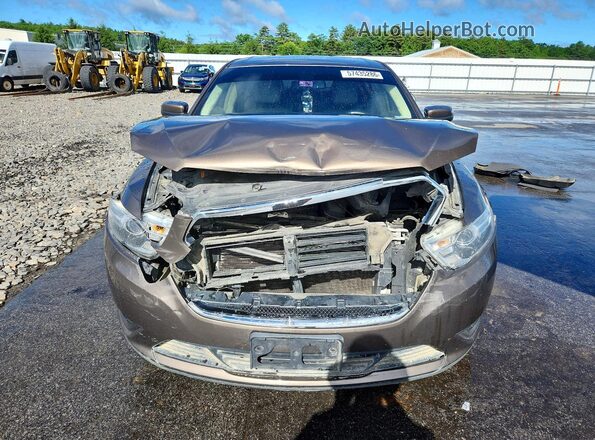 1FAHP2E83GG103851 2016 FORD TAURUS Желто-коричневый Вид спереди