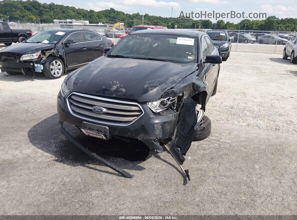 1FAHP2E83GG144609 2016 FORD TAURUS Black წინა ხედი