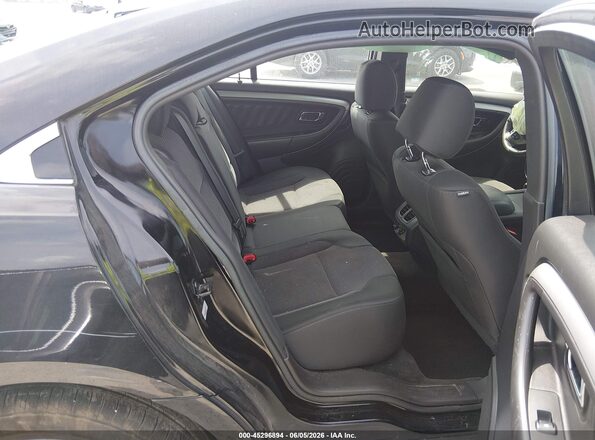 1FAHP2E83GG144609 2016 FORD TAURUS Black VIN კოდის სტიკერის ხედი