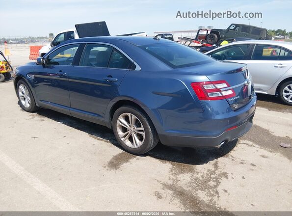 1FAHP2E83KG100814 2019 FORD TAURUS Blue Rear left