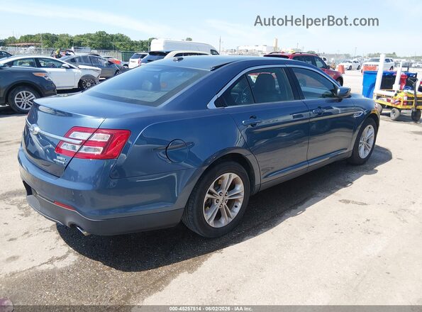 1FAHP2E83KG100814 2019 FORD TAURUS Blue Rear right