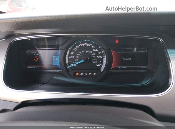 1FAHP2E83KG100814 2019 FORD TAURUS Blue Rear seats view