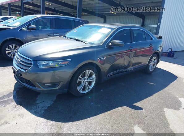 1FAHP2E84JG103185 2018 FORD TAURUS Gray Առջևի ձախ երեք քառորդ տեսարան