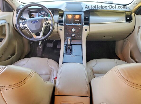 1FAHP2E86GG136567 2016 FORD TAURUS White Dashboard view