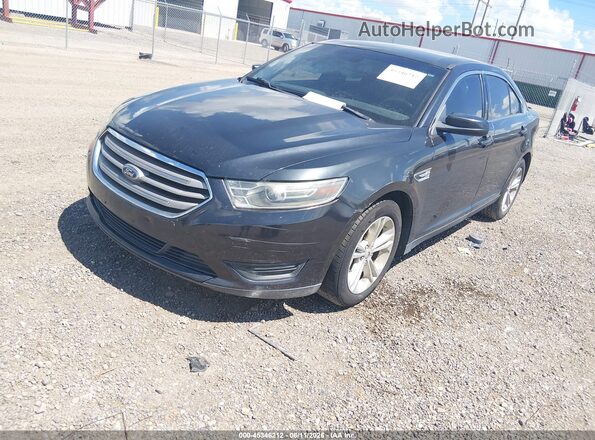 1FAHP2E88HG118654 2017 FORD TAURUS Black Vista tres cuartos delantera izquierda