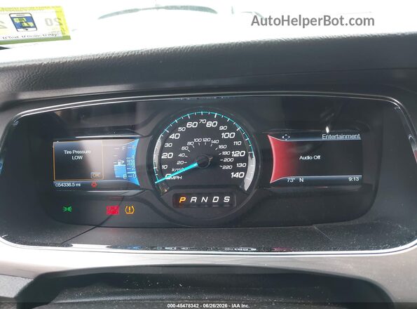 1FAHP2E8XGG130884 2016 FORD TAURUS Black Vista de los asientos traseros