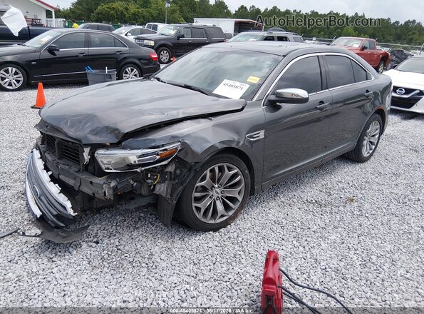 1FAHP2F81HG102312 2017 FORD TAURUS Gray წინა მარცხენა ხედი სამი მეოთხედიდან