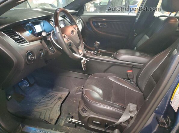 1FAHP2F81JG143187 2018 FORD TAURUS Blue Widok wnętrza z przodu