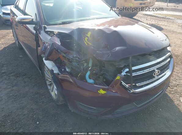 1FAHP2F81KG109560 2019 FORD TAURUS Burgundy 