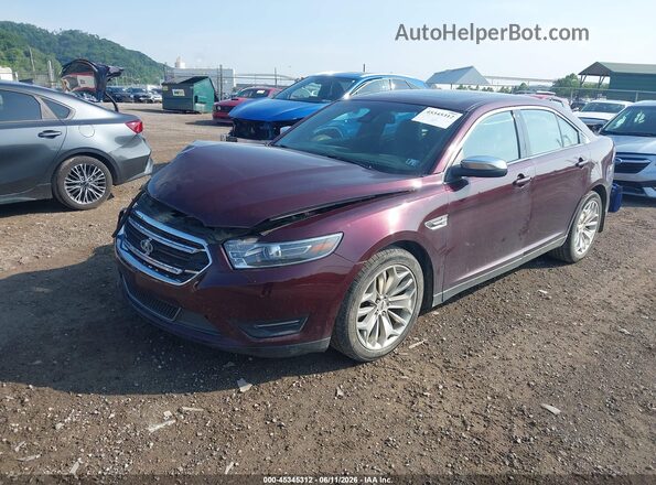 1FAHP2F81KG109560 2019 FORD TAURUS Burgundy 